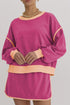 'Beryl' Round Neck Top and Skort Set - Celes Fashion